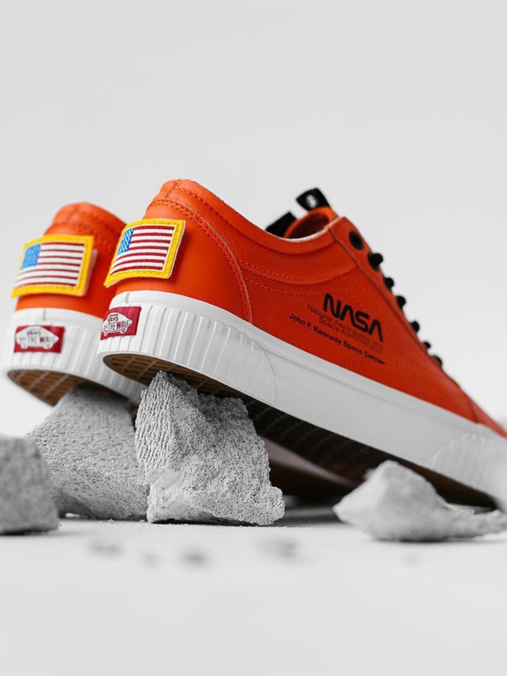 Vans x NASA Old Skool Space Voyager Firecracker Orange Retro Collectible Sneaker